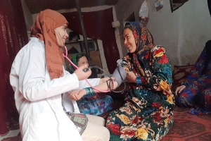 The midwife has visited around 350 pregnant women in all our Kaldar